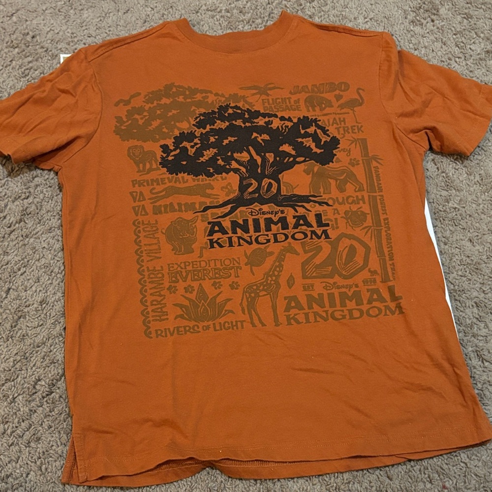 Disney Animal Kingdom Graphic Tee in Orange